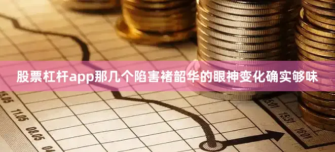 股票杠杆app那几个陷害褚韶华的眼神变化确实够味